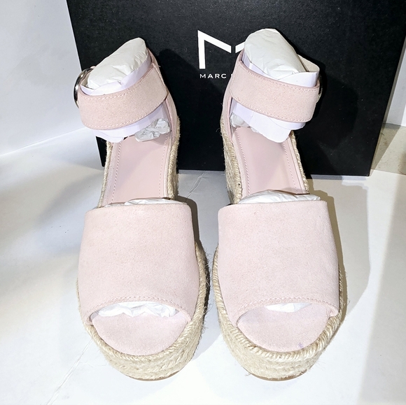 Marc Fisher Alita Platform Wedge espadrille sandals, size 8.5, new in box, ligh - Picture 6 of 10